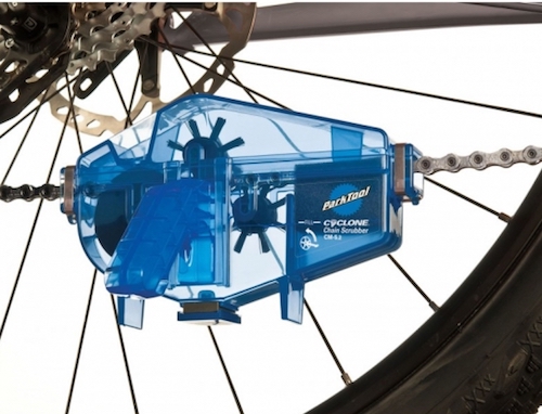 Промывка цепи на велосипеде