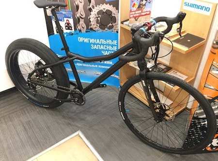 кастомный Road/Fatbike Hybrid