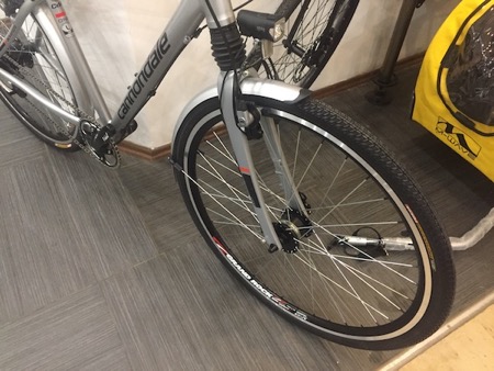 кастомный Cannondale Adventure передняя часть