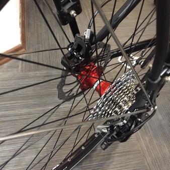 кастомный Bianchi METROPOLIS задняя ось