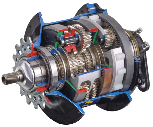 Устройство планетарной втулки велосипеда