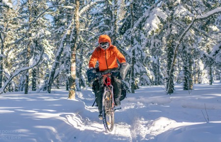 Зимний велопоход