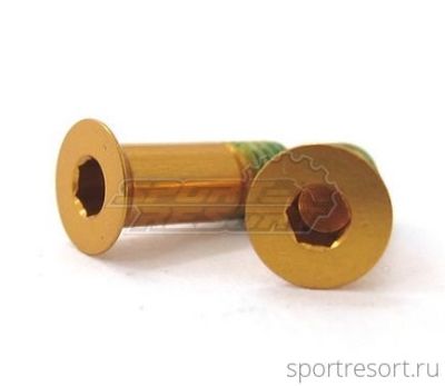 Болт-ось Token TK-B514A для роликов переключателя (Золотые)