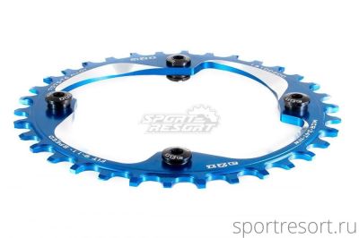 Звезда a2z Narrow-Wide BCD104 32T Blue