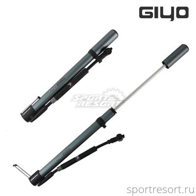 Насос Giyo GM-731 HP Alum Micro Floor Pump 6-190731