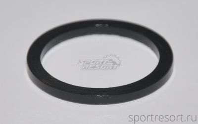 Кольцо проставочное Neco Alu Black 3mm 1-1/8"