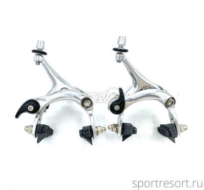 Тормоза Alhonga Road F+R 39-49mm silver (комплект)