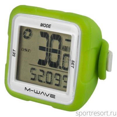 Велокомпьютер M-Wave XIV Silicon Green 5-244716