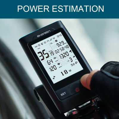 Велокомпьютер Shanren Discovery Pro Smart GPS Bike Computer + фара 260LM SR-BLC30