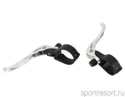 Тормозные ручки Tektro RL721 silver/black