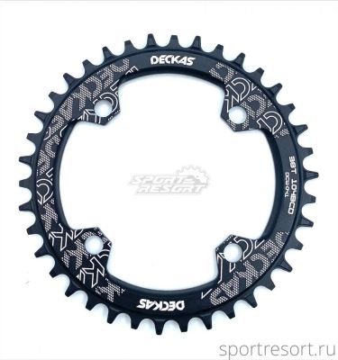 Звезда Deckas Narrow-Wide BCD104 38T Black