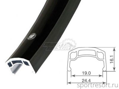 Обод JetSet CH-E240 20" (406х18mm) 36H черный