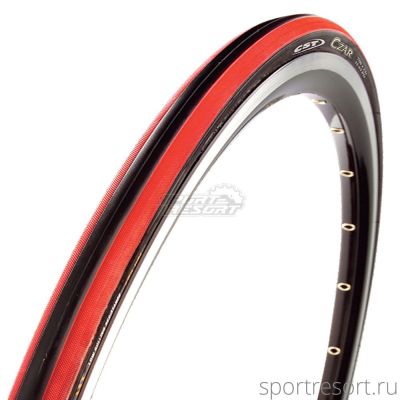 Покрышка CST C1406 CZAR 700x25C Black/Red