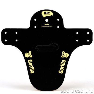Крыло-щиток Gorilla короткое (желтая графика) IP-GS-YEL