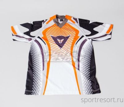 Футболка Вело DAINESE Apache | Черно-Красный | ХL 