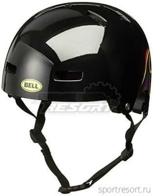 Велошлем Bell BLOCK глянцевый/черное пламя S BE7088357