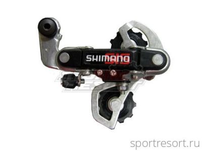 Переключатель задний Shimano Tourney RD-TY18 SS (6ск, на петух)