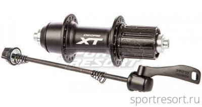 Втулка задняя Shimano XT FH-T780 (32H, черная)