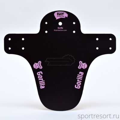 Крыло-щиток Gorilla короткое (розовая графика) Gorilla B/PNK
