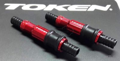 Регулятор натяжения троса Token TK684 Red (пара)