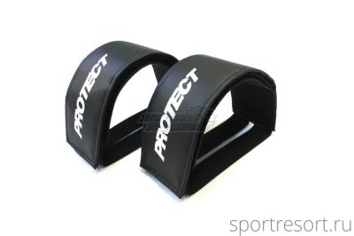 Стрепы для педалей Protect черные