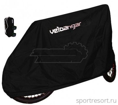 Чехол-накидка для велосипеда Veloangar №11 Черный v11-black