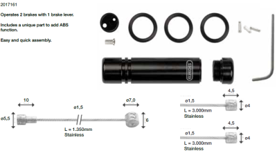 Набор ELVEDES Universal Cable Splitter Set