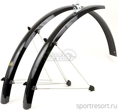 Крылья Author AXP-12 28"х45 мм черные 8-16100505