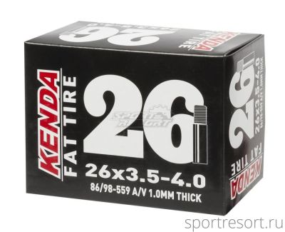 Велокамера Kenda 26x3.5-4.0 (86/98-559) A/V Fat Bike