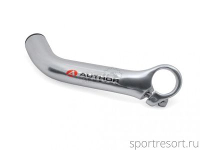 Рога на руль Author ABE-30N серебристые