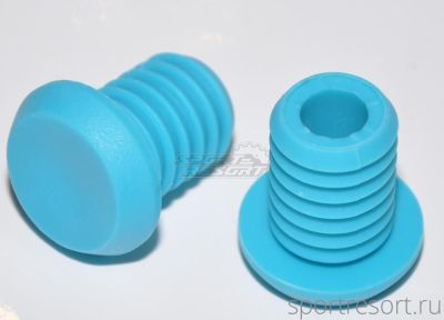 Грипстопы Velo VLP-87 Blue (пара)