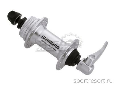 Втулка передняя Shimano Tiagra HB-R505 (32H, C.Lock, серебро)