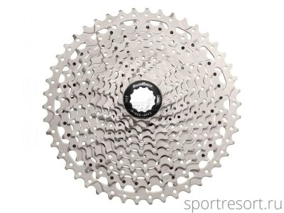 Кассета SunRace CSMS8 (11ск, 11-46T) Silver