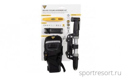 Походный набор аксессуаров TOPEAK DELUXE CYCLING ACCESSORY KIT TC2407