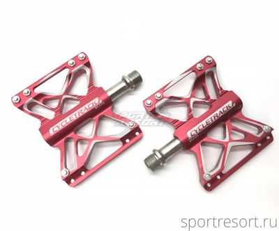Педали CycleTrack K-09 Red