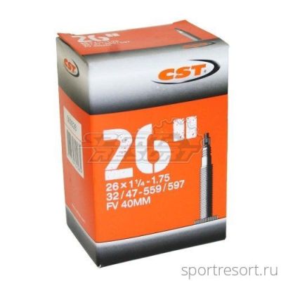 Велокамера CST 26x1.75/2.125 F/V-48mm