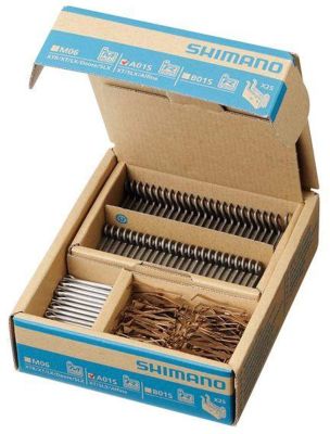 Тормозные колодки Shimano A01S Resin Pads (упаковка 25 штук)