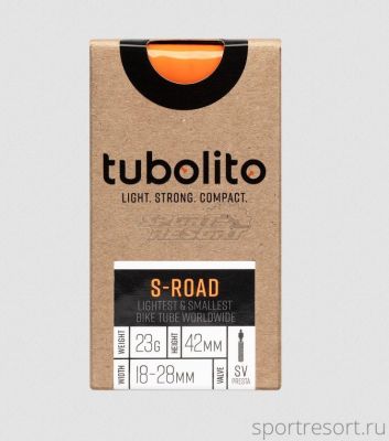 Велокамера Tubolito S-Tubo ROAD 28 700Cx18-28 F/V-42 mm
