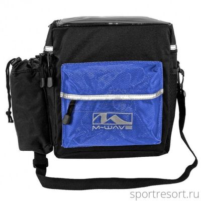 Велосумка на руль M-Wave UTRECHT TRAVEL BAG Black/Blue 5-122814