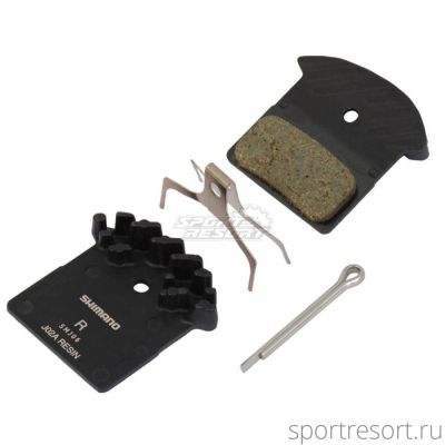 Тормозные колодки Shimano J02A Resin Pads с радиатором