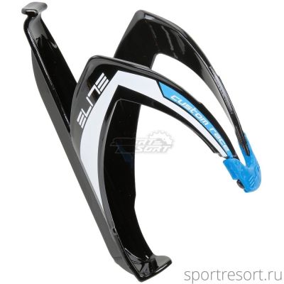 Флягодержатель Elite Custom Race (черный с голубым) EL0061678