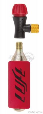 Инфлятор для баллончиков CO2 LUFT + баллон СО2 16 гр. 5-470173