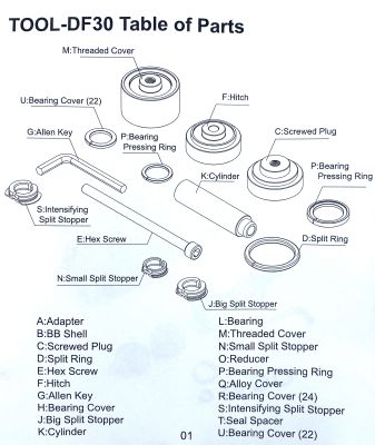 Набор инструментов First Components TOOL-DF30 TOOL-DF30-0000-0063
