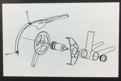Защита цепи SKS Chainblade 48T Black 11445