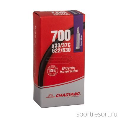 Велокамера Chaoyang 700x33-37 F/V-48mm