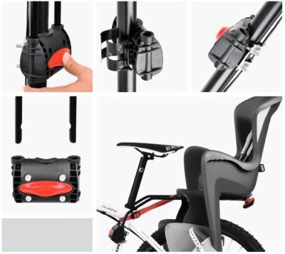 Велокресло Polisport Bilby RS FF Grey/Orange PLS8632500002