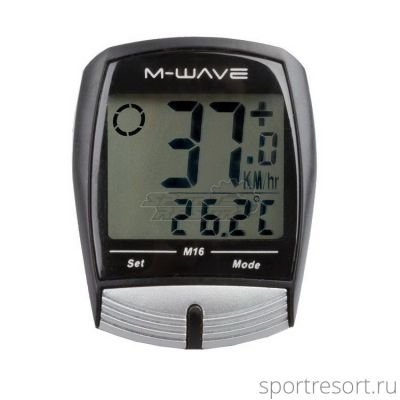 Велокомпьютер M-Wave M16 bicycle computer 244733