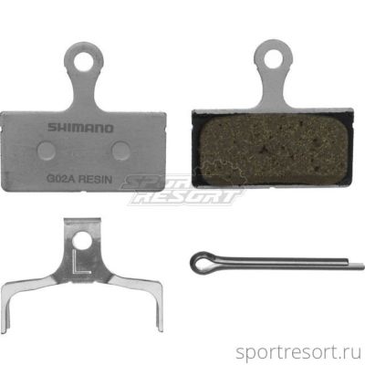 Тормозные колодки Shimano G02A Resin Pads