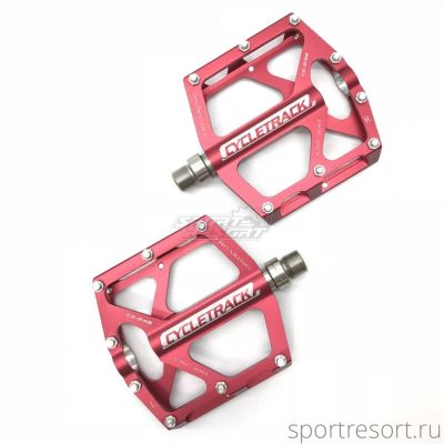 Педали CycleTrack CK-248 Red