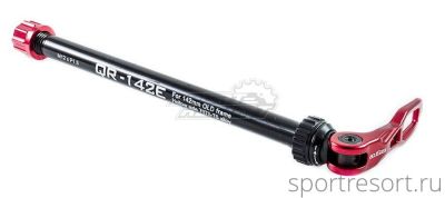 Ось задняя a2z E-Tru 12mm QR-142mm OLD Red